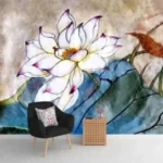 3D Flower Customized Wall Covering Design | Bring Nature's Elegance Indoors - 270