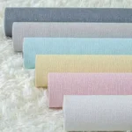 40-Piece Box of Stylish Linen Texture PE Foam Wall Stickers in Beige – Easy, Durable Decor Solution - Image 4