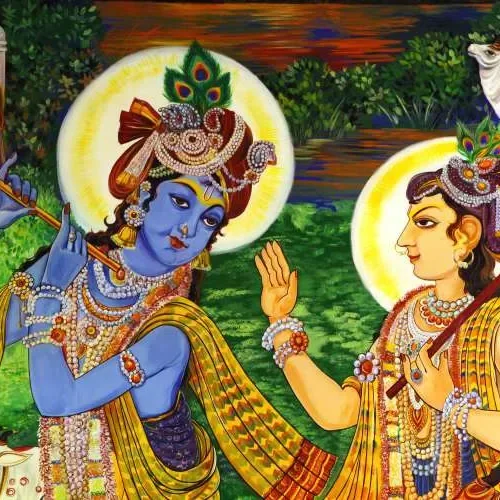 Premium Quality Lord Krishna God Wallpaper Custom Wall Covering Design 66 Premium Quality Lord Krishna God Wallpaper | Custom Wall Covering Design - 66 - Image 1