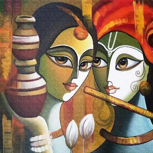 Premium Quality Lord Krishna God Wallpaper Custom Wall Covering Design 70 Premium Quality Lord Krishna God Wallpaper | Custom Wall Covering Design - 70 - Image 1