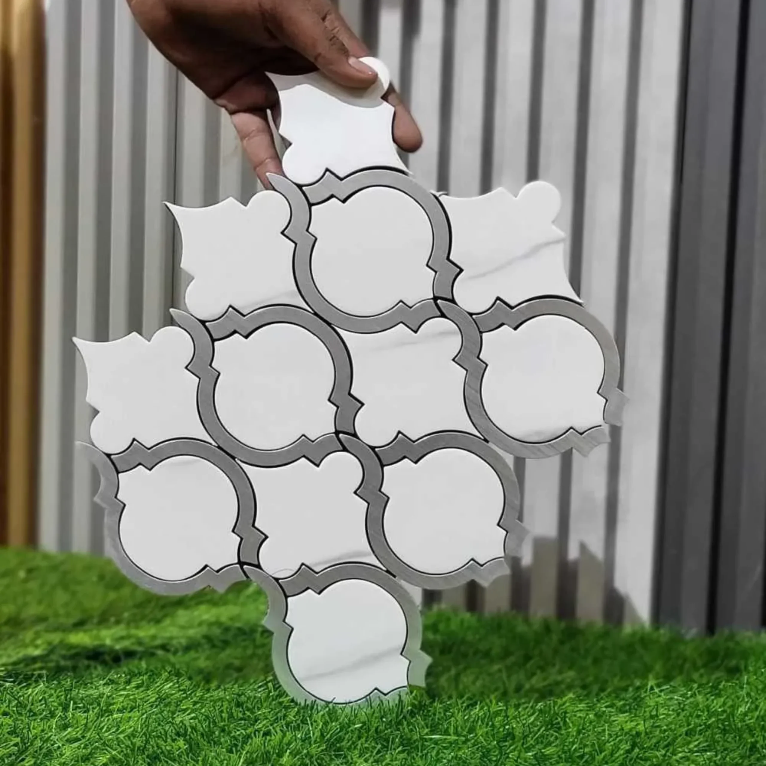 Self-Adhesive Acrylic Mosaic Tile Series Design – 31 Self-Adhesive Acrylic Mosaic Tile Box ( 55 Pc Per Box ) Series Design - 31 - Image 1