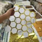 Self-Adhesive Acrylic Mosaic Tile Box ( 60 Pc Per Box ) Design - 34