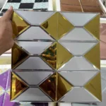 Self-Adhesive Glass Mosaic Tile Box ( 22 Pc Per Box ) Series Design - 10