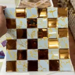 Self-Adhesive Glass Mosaic Tile Box ( 22 Pc Per Box ) Series Design - 6