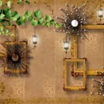 Transform Your Walls with Latest Flowers Design Customized Wallpaper (Print on Demand) - 50