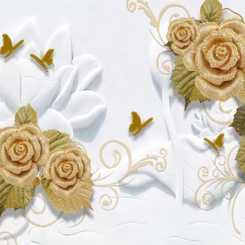 Transform Your Walls with Latest Flowers Design Customized Wallpaper (Print on Demand) – 51 Transform Your Walls with Latest Flowers Design Customized Wallpaper (Print on Demand) - 51 - Image 1